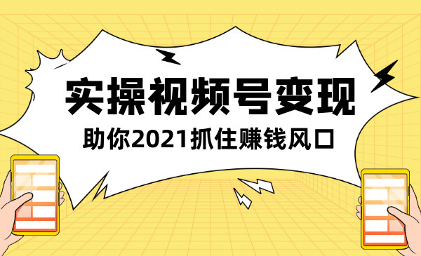 实操视频号变现