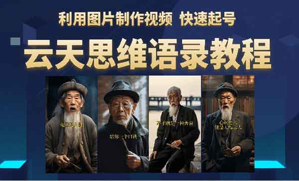 《云天思维老者语录教程》详细教程+软件