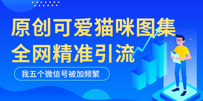 《纯原创可爱猫咪图片全网精准引流》黑科技,实操5个VX号被加频繁_wwz